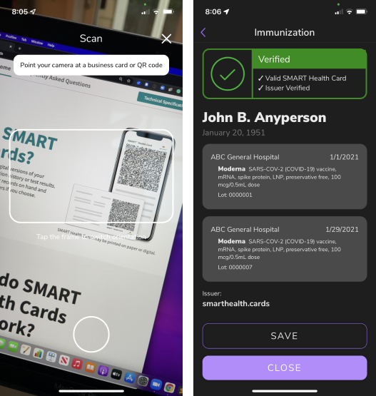 HiHello Introduces Support for Vaccine QR Codes Blog